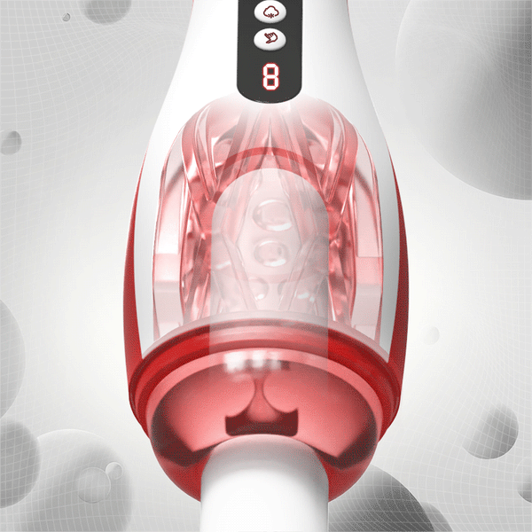 Kama 7 Adjustable Sucking Vibrating Deepthroat Blowjob Masturbator Dick Suck Toy