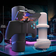 Load image into Gallery viewer, Turbo 10-Mode Explosive Thrusting Stroker – Immersive Gamepad Design with Phone Holder