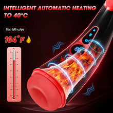 Load image into Gallery viewer, Powerful Sucking &amp; Vibrating Heating Male Masturbator