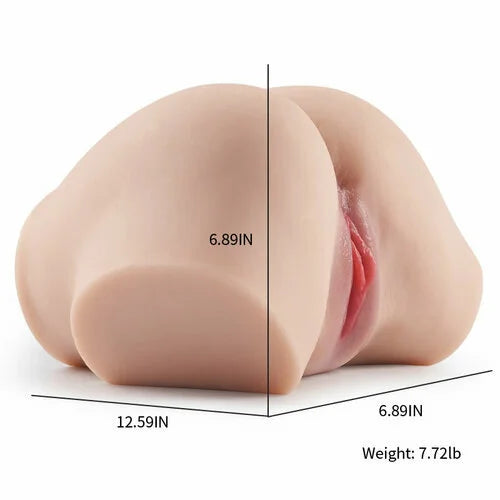 Japan's Papakey Mountain Shore Flower Real Person's Inverted Buttocks Big Buttocks And Double Holes