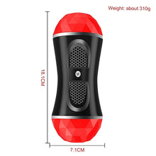 Load image into Gallery viewer, Aircraft Cup Men's Manual Double Headed Masturbation